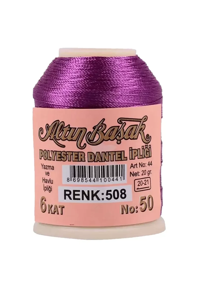 3 Adet Altınbaşak Oya ve Dantel İpi 20 gr - Royaleks - No: 858 - 