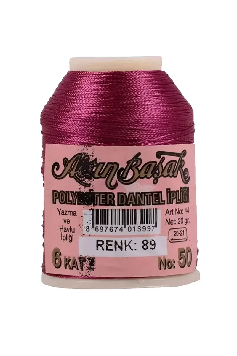 3 Adet Altınbaşak Oya ve Dantel İpi 20 gr - Royaleks - No: 047 - 
