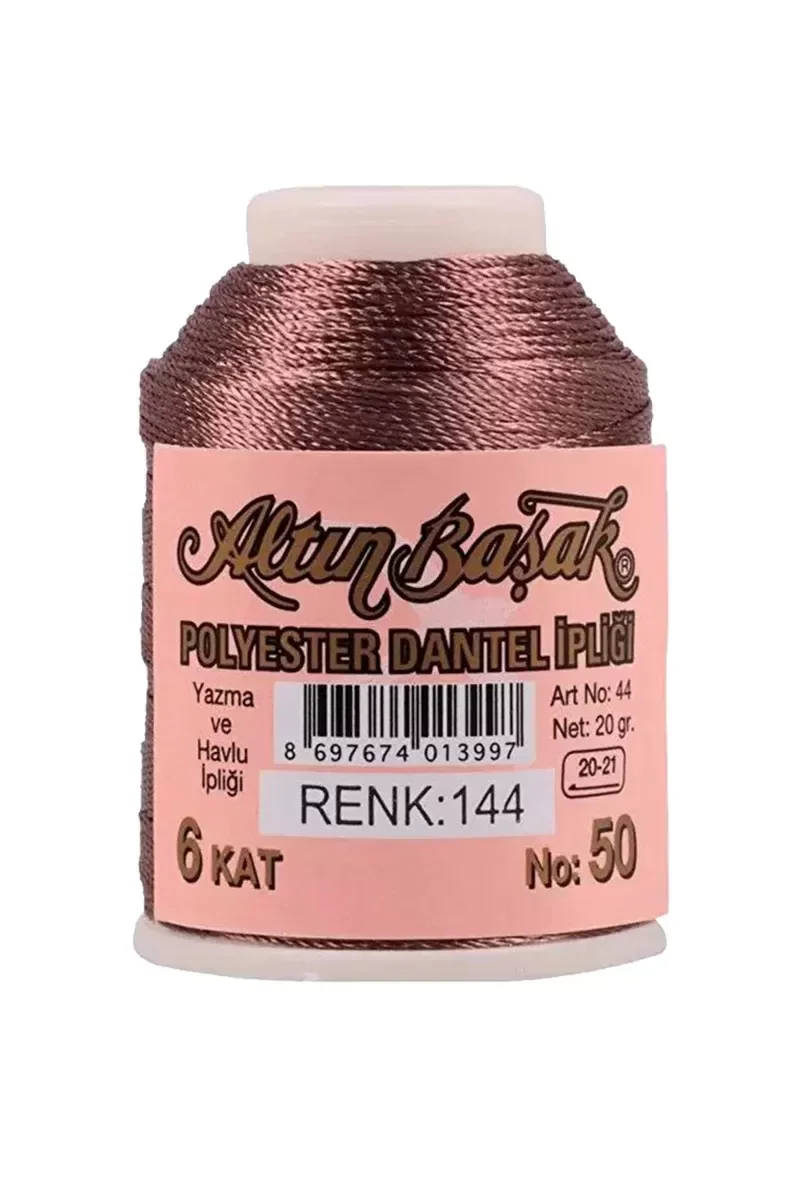 3 Adet Altınbaşak Oya ve Dantel İpi 20 gr - Royaleks - No: 338 - 