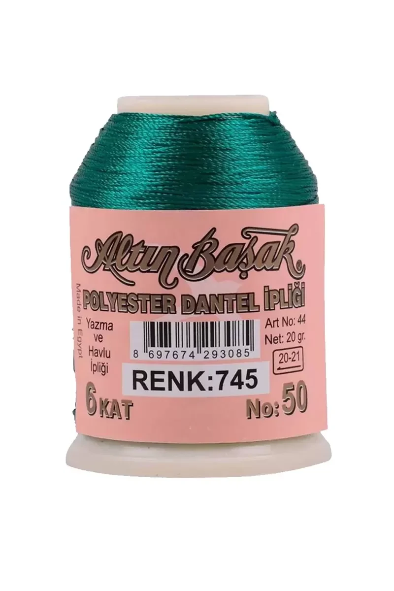3 Adet Altınbaşak Oya ve Dantel İpi 20 gr - Royaleks - No: 415 - 