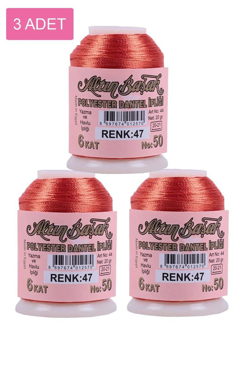 3 Adet Altınbaşak Oya İpi 20 Gr – Royaleks No:047 Dantel Ve Oya Yapımı İçin Fiyatı, Yorumları ve Özellikleri