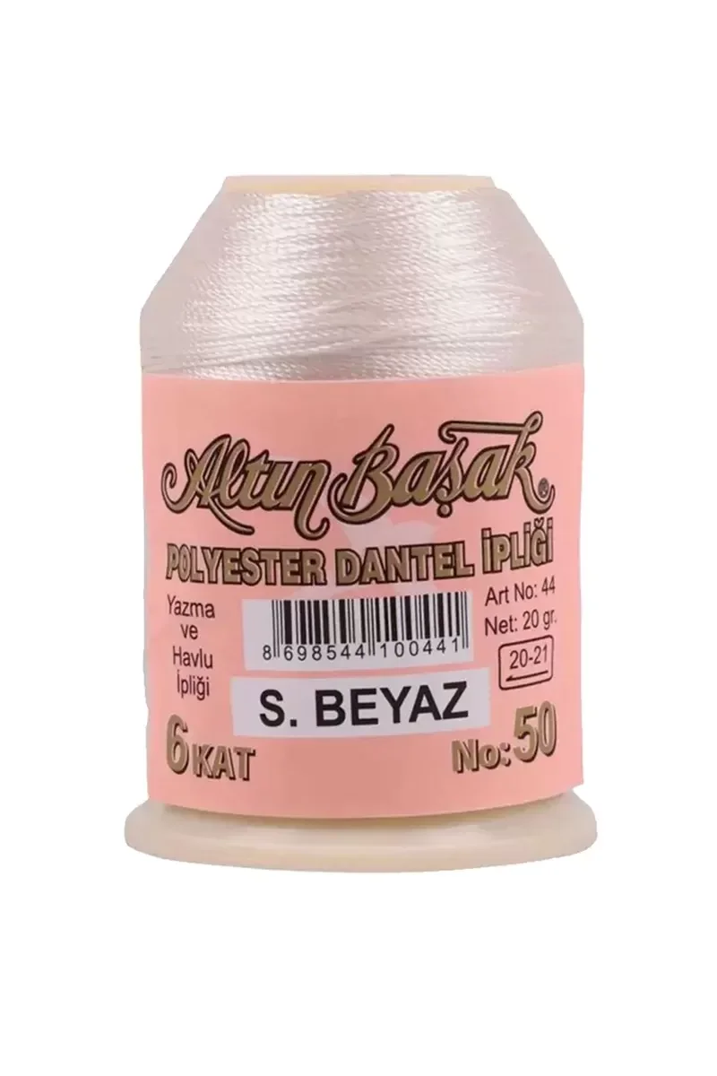 3 Adet Altınbaşak Oya ve Dantel İpi 20 gr - Royaleks - No: Ş.BEYA