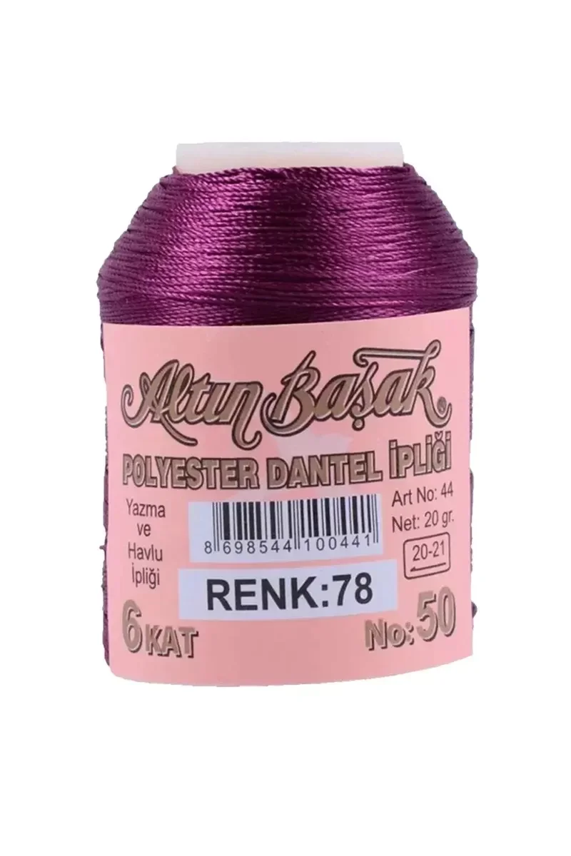 3 Adet Altınbaşak Oya ve Dantel İpi 20 gr - Royaleks - No: 078 3 Adet Altınbaşak Oya ve Dantel İpi 20 gr - Royaleks - No: 078