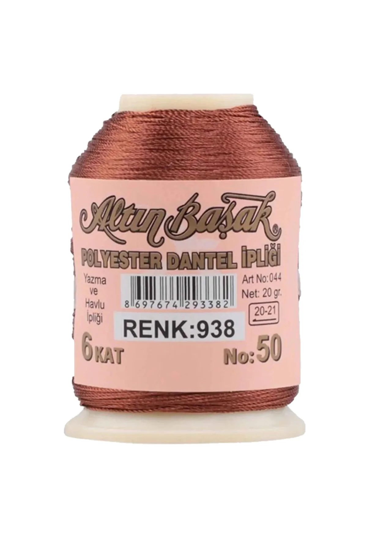 3 Adet Altınbaşak Oya ve Dantel İpi 20 gr - Royaleks - No: 938 - 