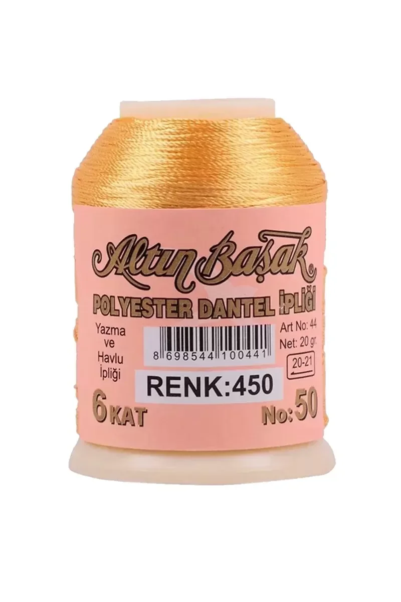 3 Adet Altınbaşak Oya ve Dantel İpi 20 gr - Royaleks - No: 450 - 3 Adet Altınbaşak Oya ve Dantel İpi 20 gr - Royaleks - No: 450 -