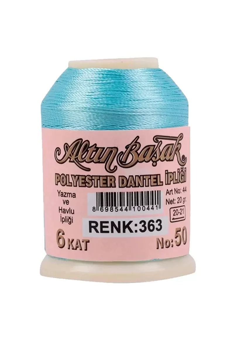3 Adet Altınbaşak Oya ve Dantel İpi 20 gr - Royaleks - No: 363