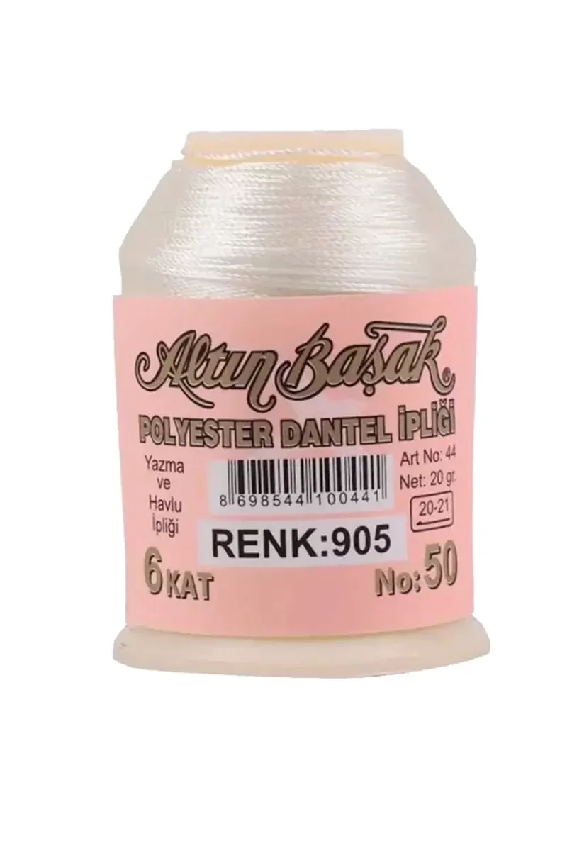 3 Adet Altınbaşak Oya ve Dantel İpi 20 gr - Royaleks - No: 905 - 3 Adet Altınbaşak Oya ve Dantel İpi 20 gr - Royaleks - No: 905 -