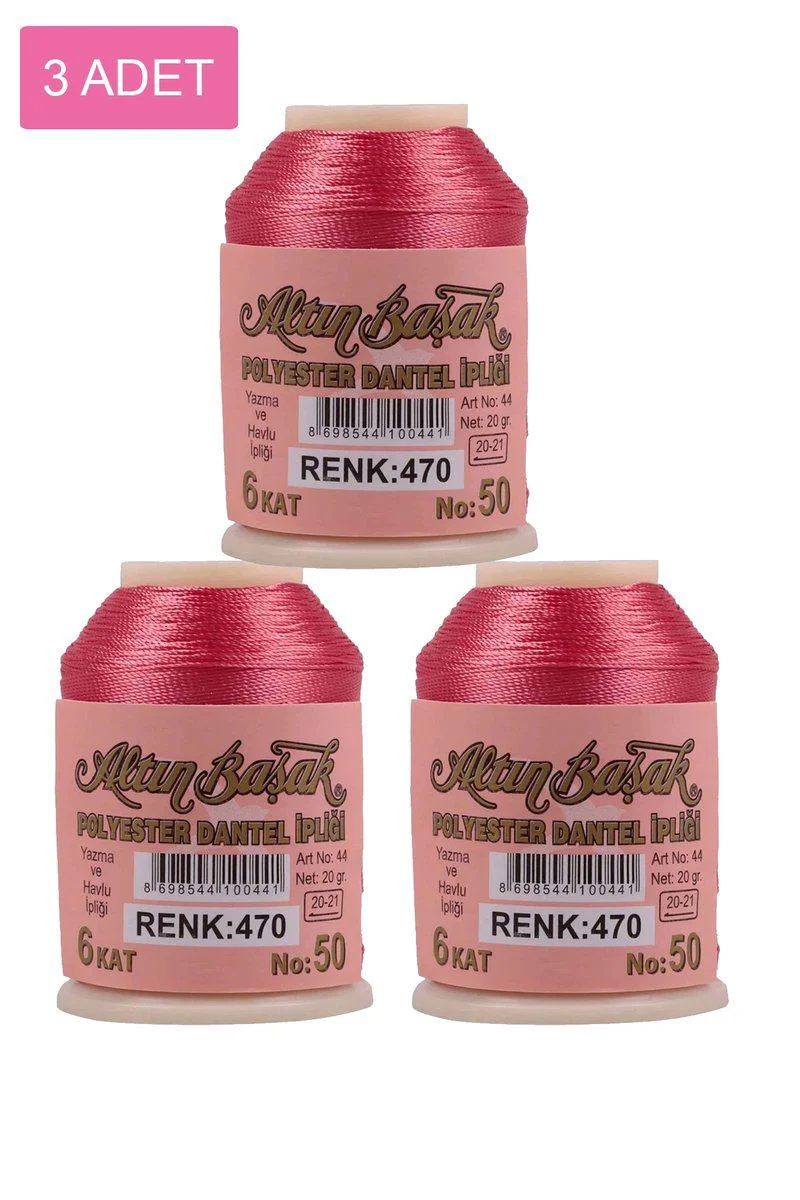 3 Adet Altınbaşak Oya ve Dantel İpi 20 gr - Royaleks No:470 | İğne Oyası İpi Fiyatı, Yorumları ve Özellikleri