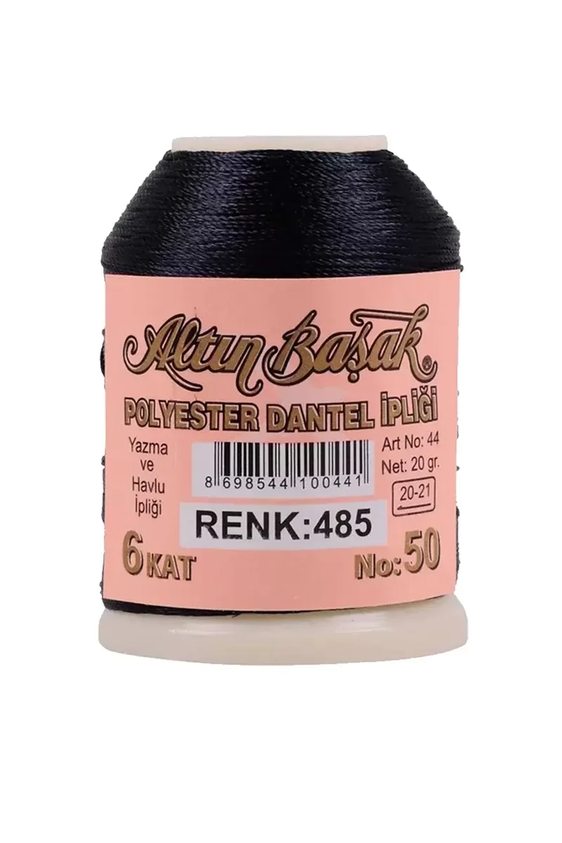 3 Adet Altınbaşak Oya ve Dantel İpi 20 gr - Royaleks - No: 117 - 