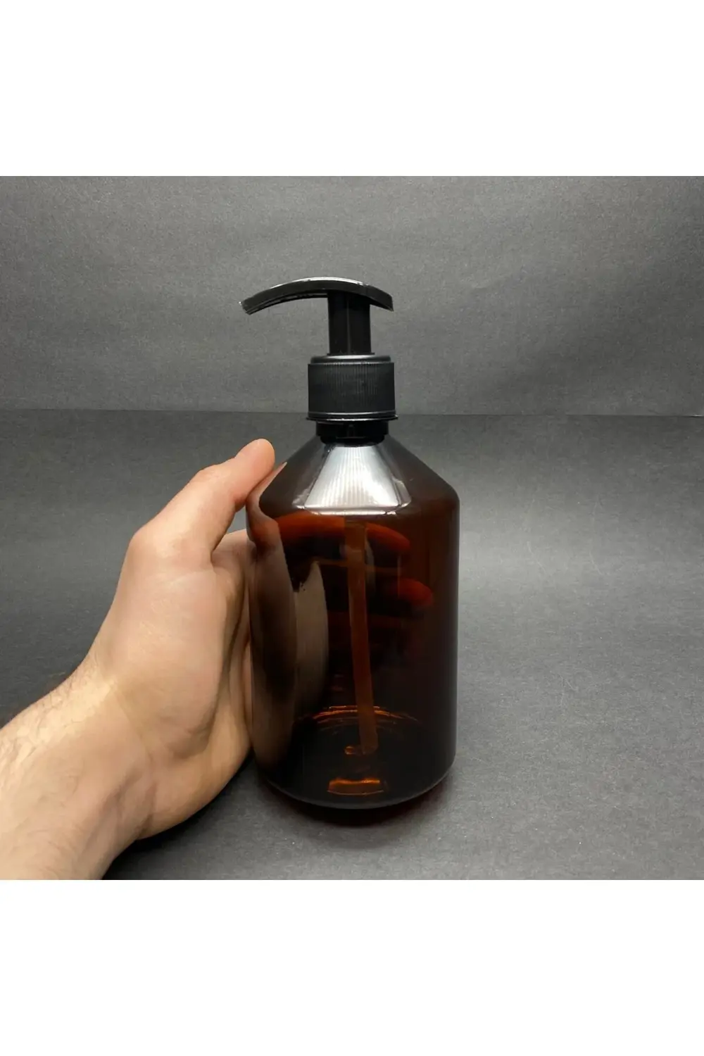 3 Adet Amber Plastik Şişe Sabunluk Bulaşık Deterjanlık Sıvı Sabun