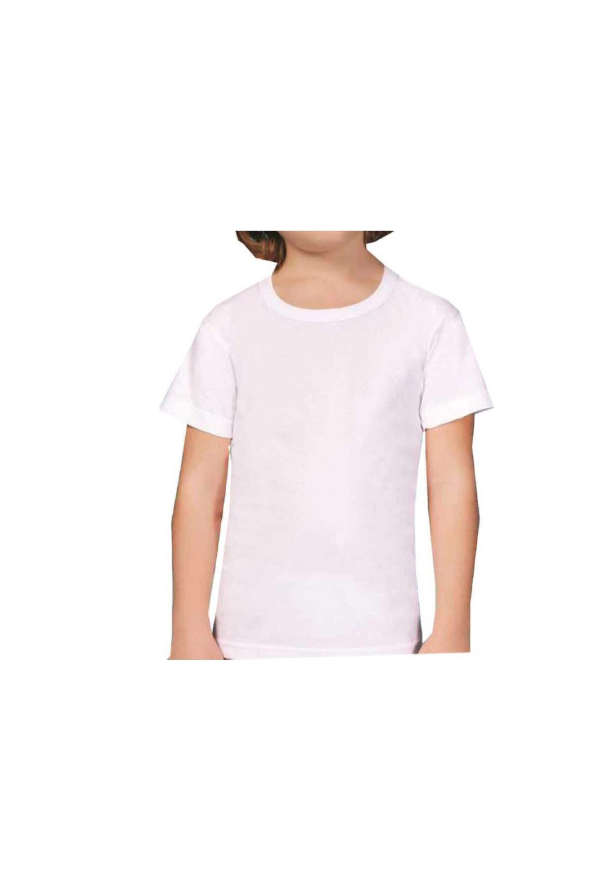 3 Adet Beyaz Renk Sıfır Yaka Atlet Fanila