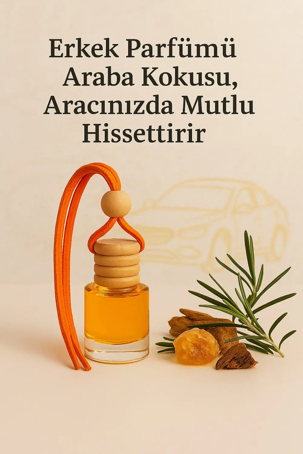 3 Adet Cam Şişe Oto Kokusu Serisi Tarzını Yansıt, Aracını Şımart!