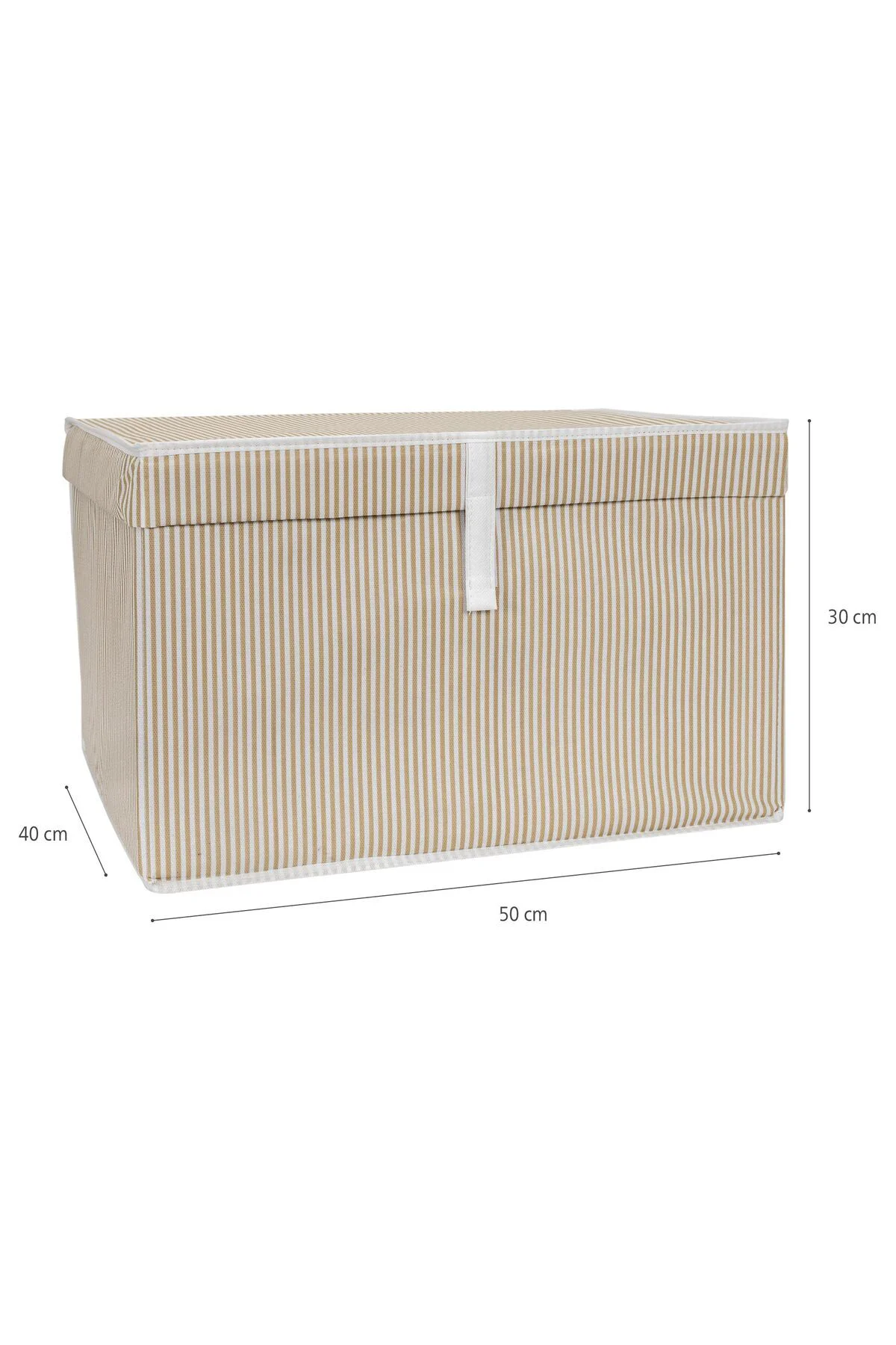 3 Adet Çok Amaçlı Düzenleyici Kutu Maxi Kahverengi 50*40*30cm
