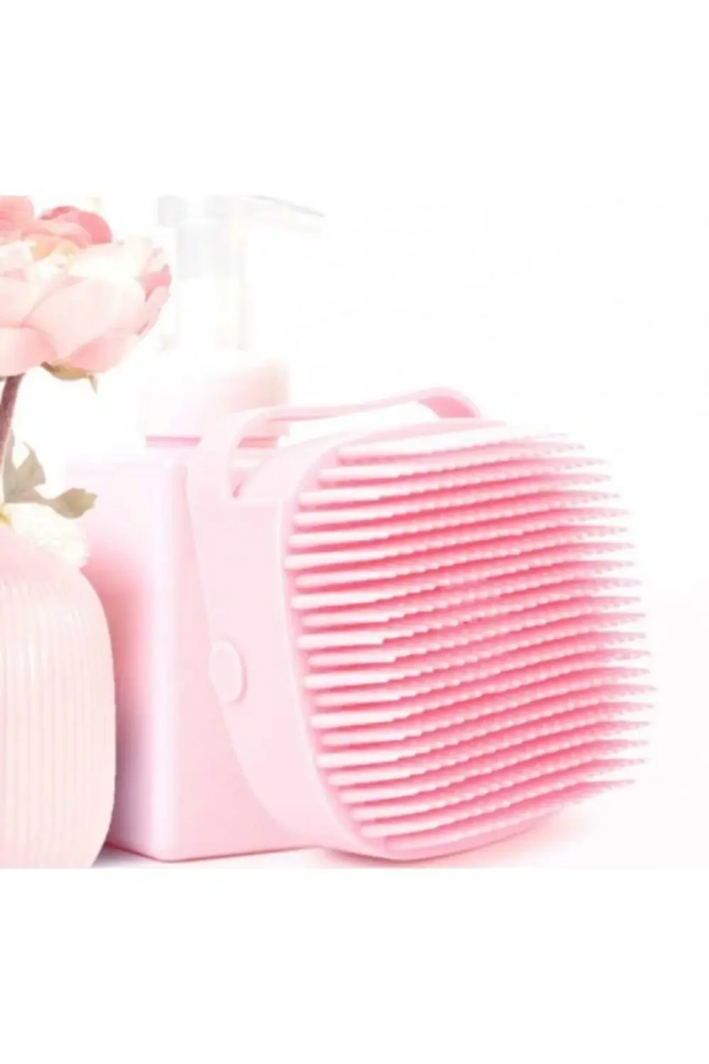 3 adet Çok Amaçlı Hazneli Fırça Kese Doldurulabilir Vücut Yıkama