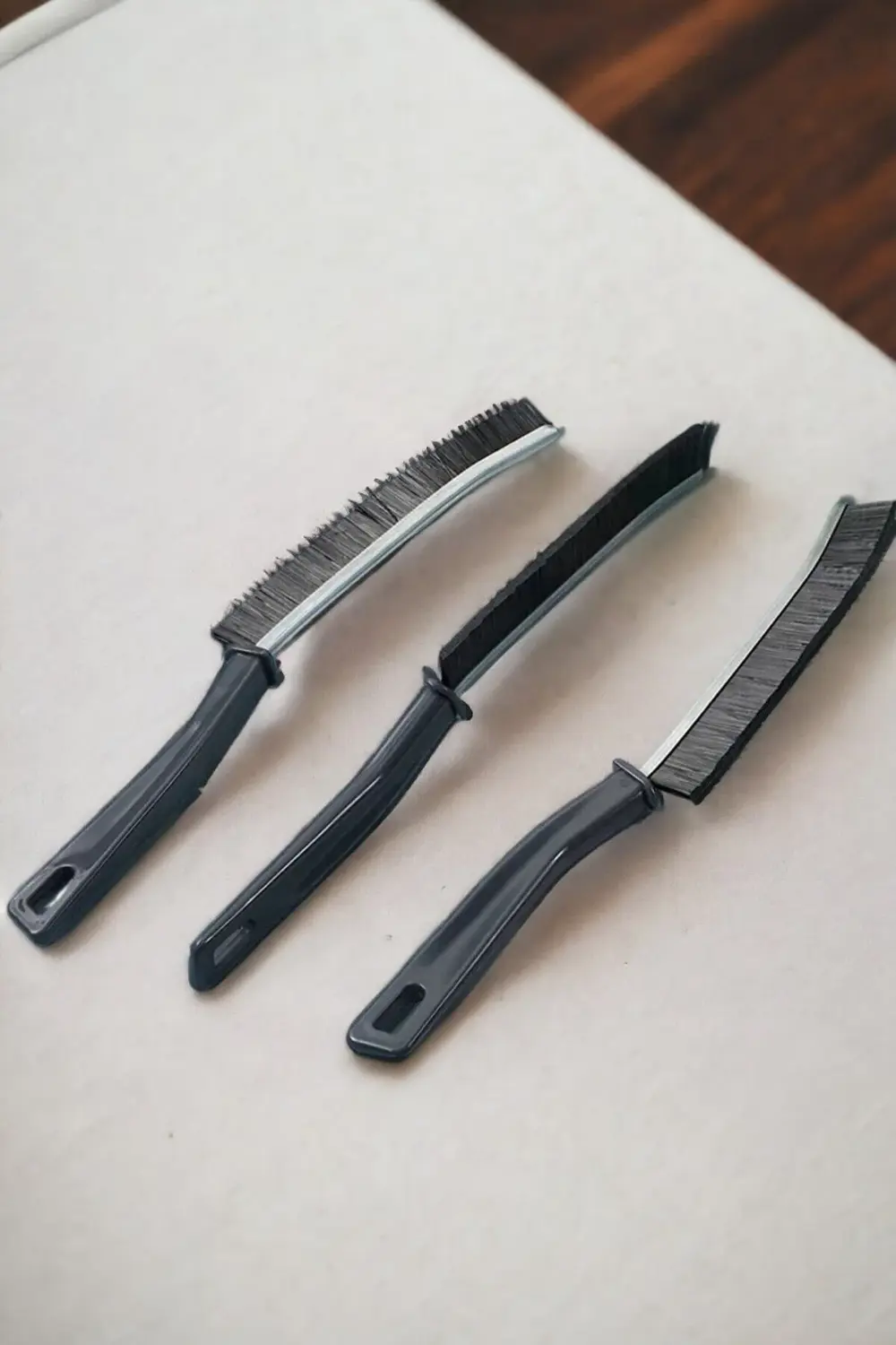 3 ADET Çok Amaçlı İnce Temizlik Fırçası  Derz Araları, Banyo, Mut