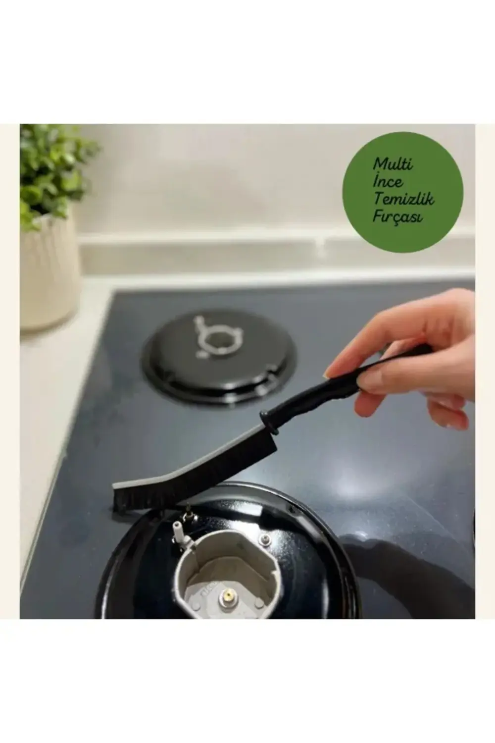 3 Adet Dayanıklı Sert Kıllı Çok Amaçlı İnce Temizlik Fırçası Derz