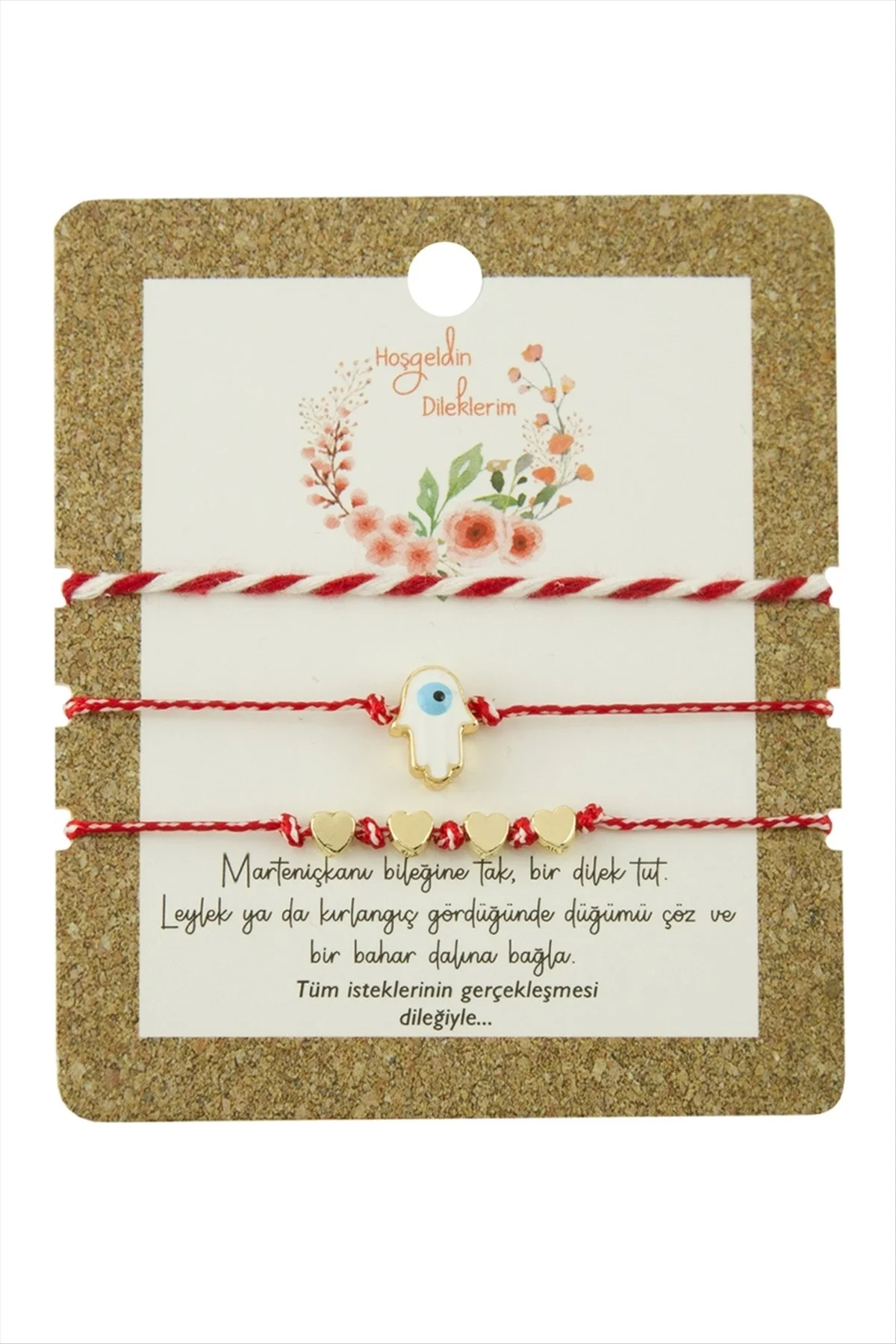 3 Adet Ftm Ana Eli Marteniçka Bileklik