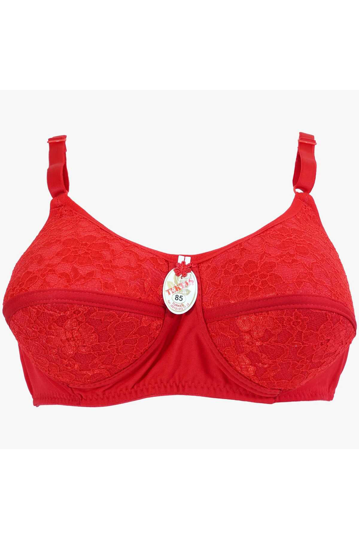 (3 ADET) İÇİ BOŞ BALENSİZ SÜNGERLİ DANTELLİ ANNE SÜTYEN