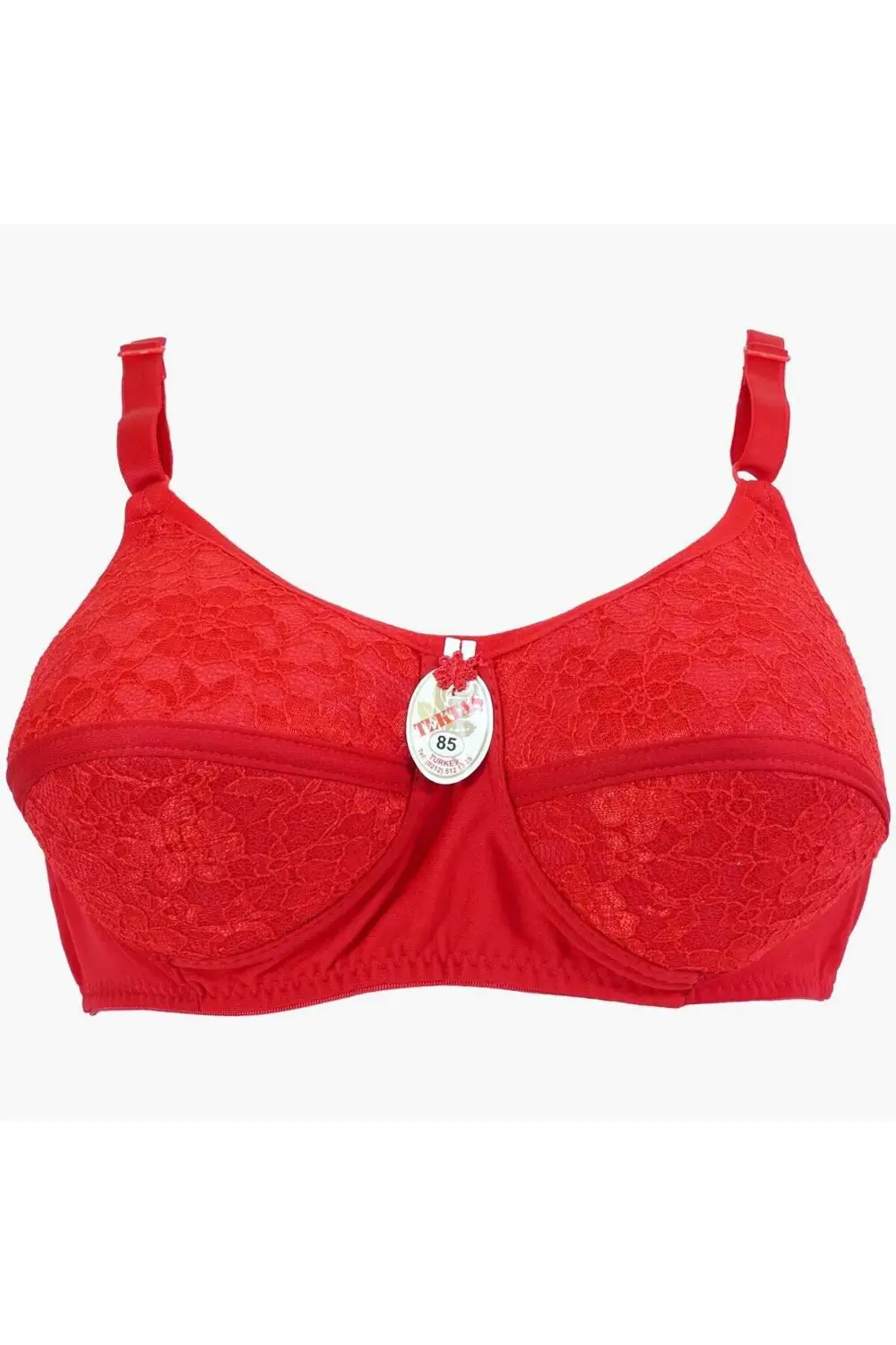 (3 ADET) İÇİ BOŞ BALENSİZ SÜNGERLİ DANTELLİ ANNE SÜTYEN