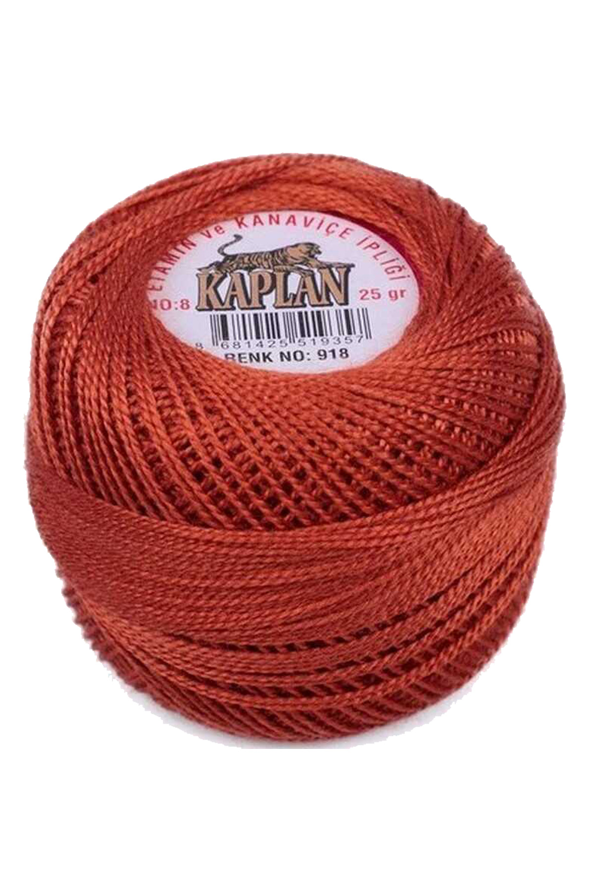3 Adet Kaplan Etamin Ve Kanaviçe İpi 8 No Kod/Renk: 726 - PUDRA -