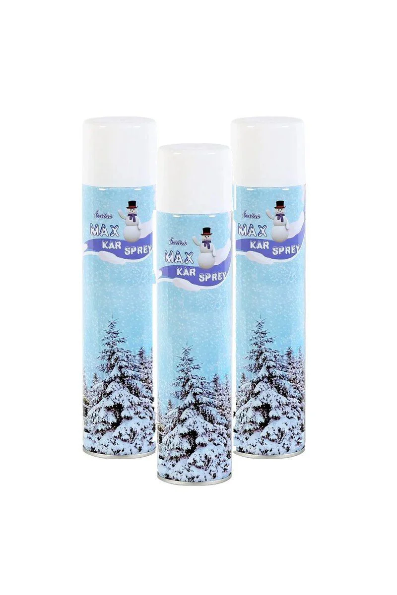 3 Adet Kar Köpüğü Spreyi - Eriyen Kar Taneleri ile Parti Köpüğü (3x300 ml) Fiyatı, Yorumları ve Özellikleri