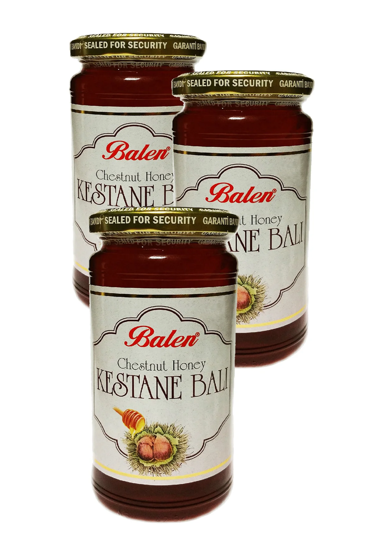 3 Adet Kestane Balı 625 gr Chesnut Honey 3x625g