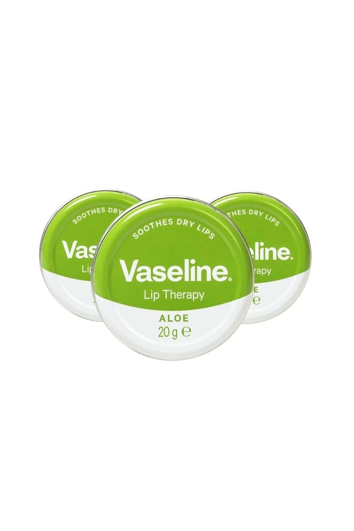 3 Adet Lip Therapy Aloe Vera Yumuşatıcı / Nemlendirici Dudak Krem