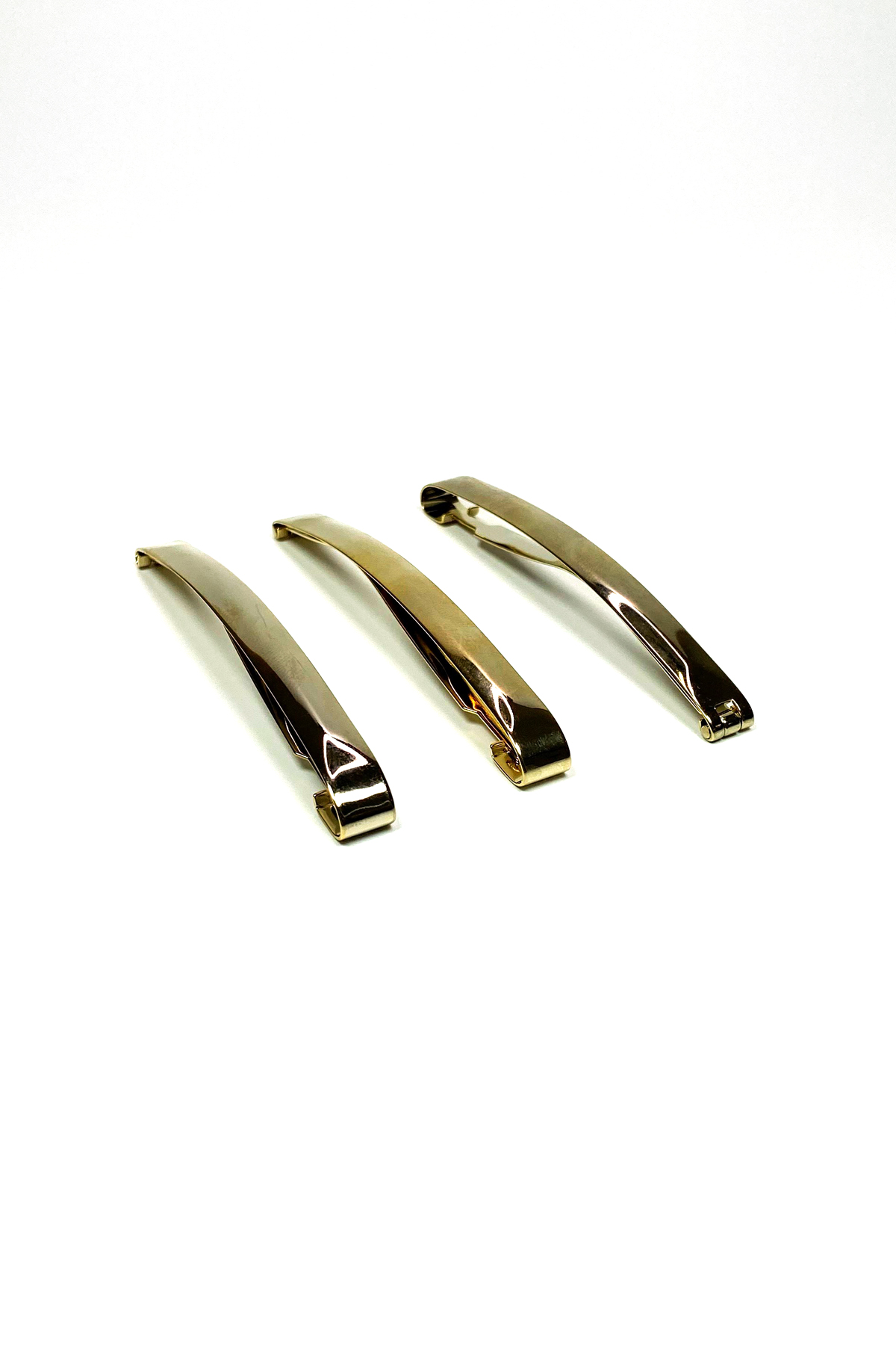 Just Cheap Store 3 Adet Metal Klasik Saç Tokasi Orijinal 9 Cm