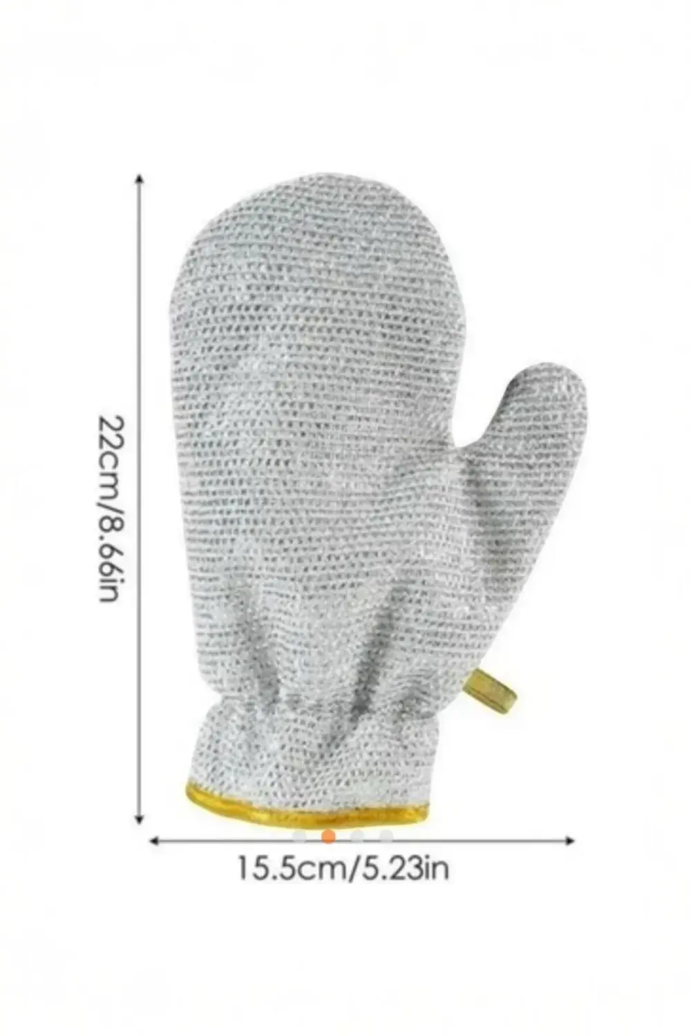 3 Adet Metal Tel Eldiven Bulaşık Yıkama Dayanıklı Suya Dayanıklı