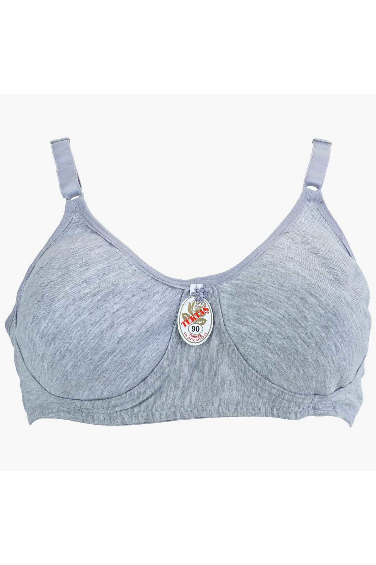 (3 ADET) PAMUK KUMAŞ İÇİ BOŞ BALENSİZ SÜNGERSİZ ANNE SÜTYEN