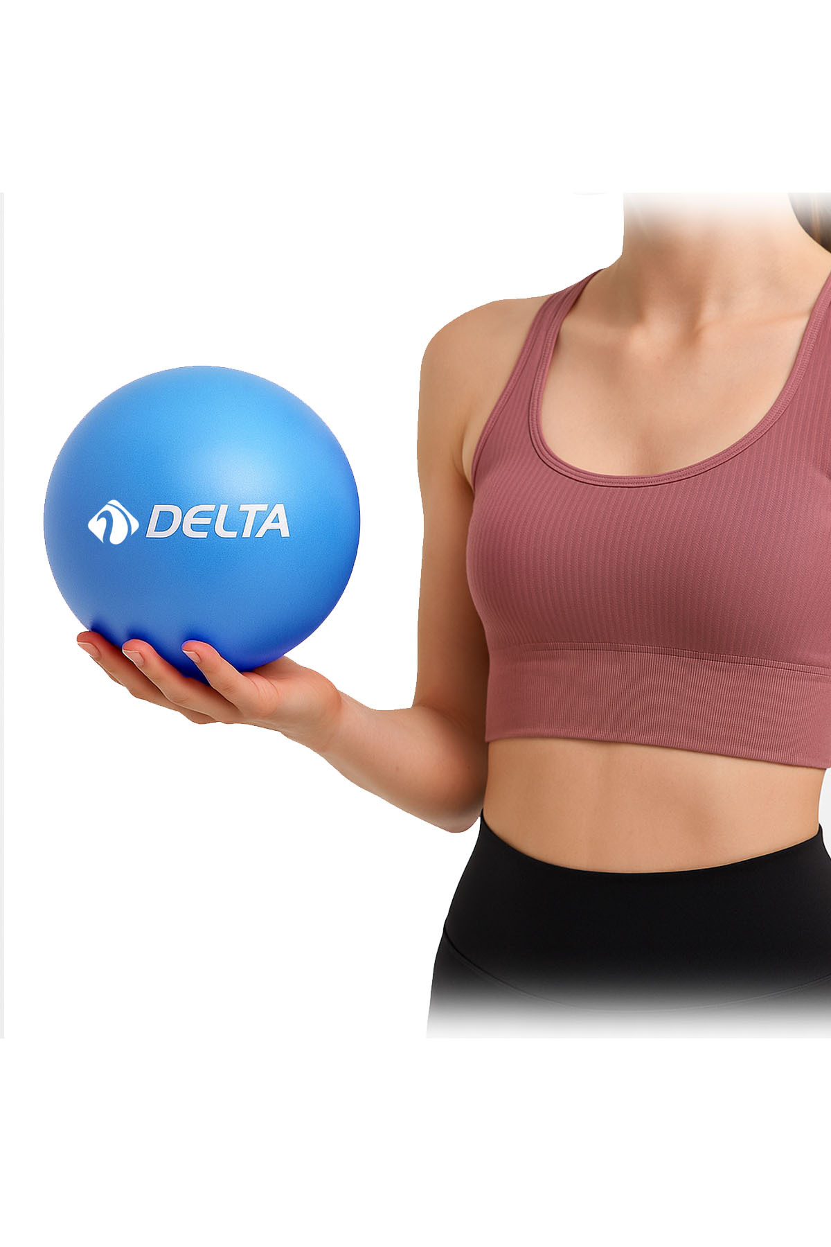 Delta 3 Adet Pilates Bandi Farkli Dirençlerde 3 Direnç Lastiği, 20 Cm M
