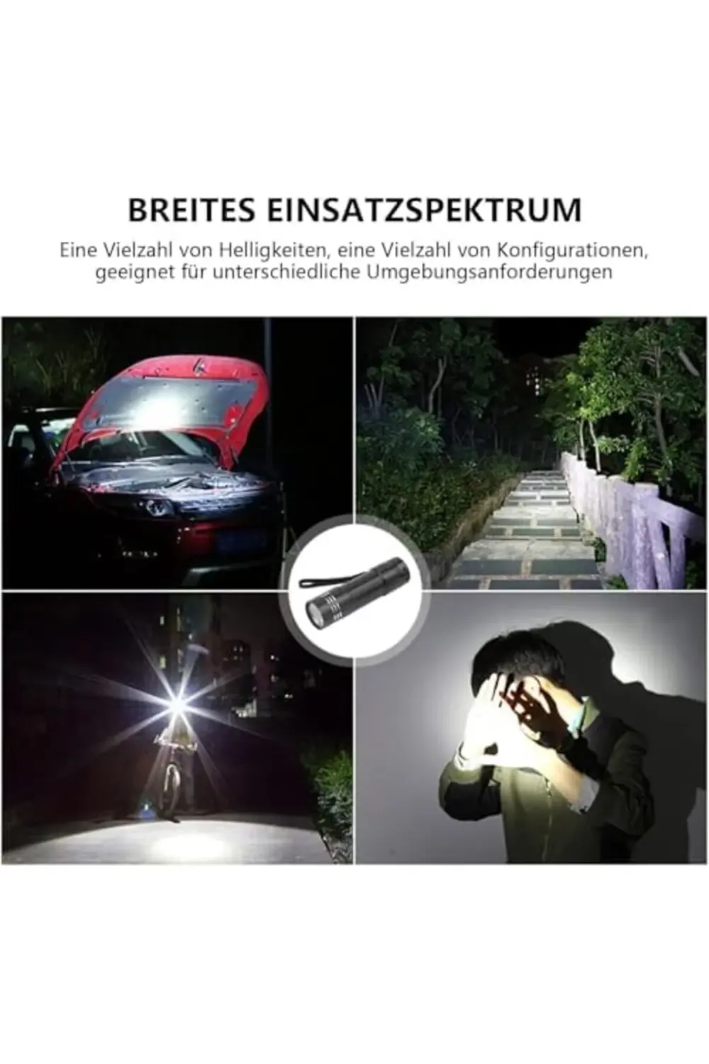 3 Adet Pilli Fener Metal Mini 9 Ledli Acil Durum Enerji Krizi Dep