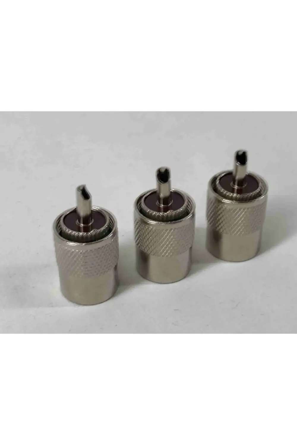 3 Adet Rg58 Anten Kablosu İçin Pl-259 Uhf Konnektör Yaesu Icom Ke