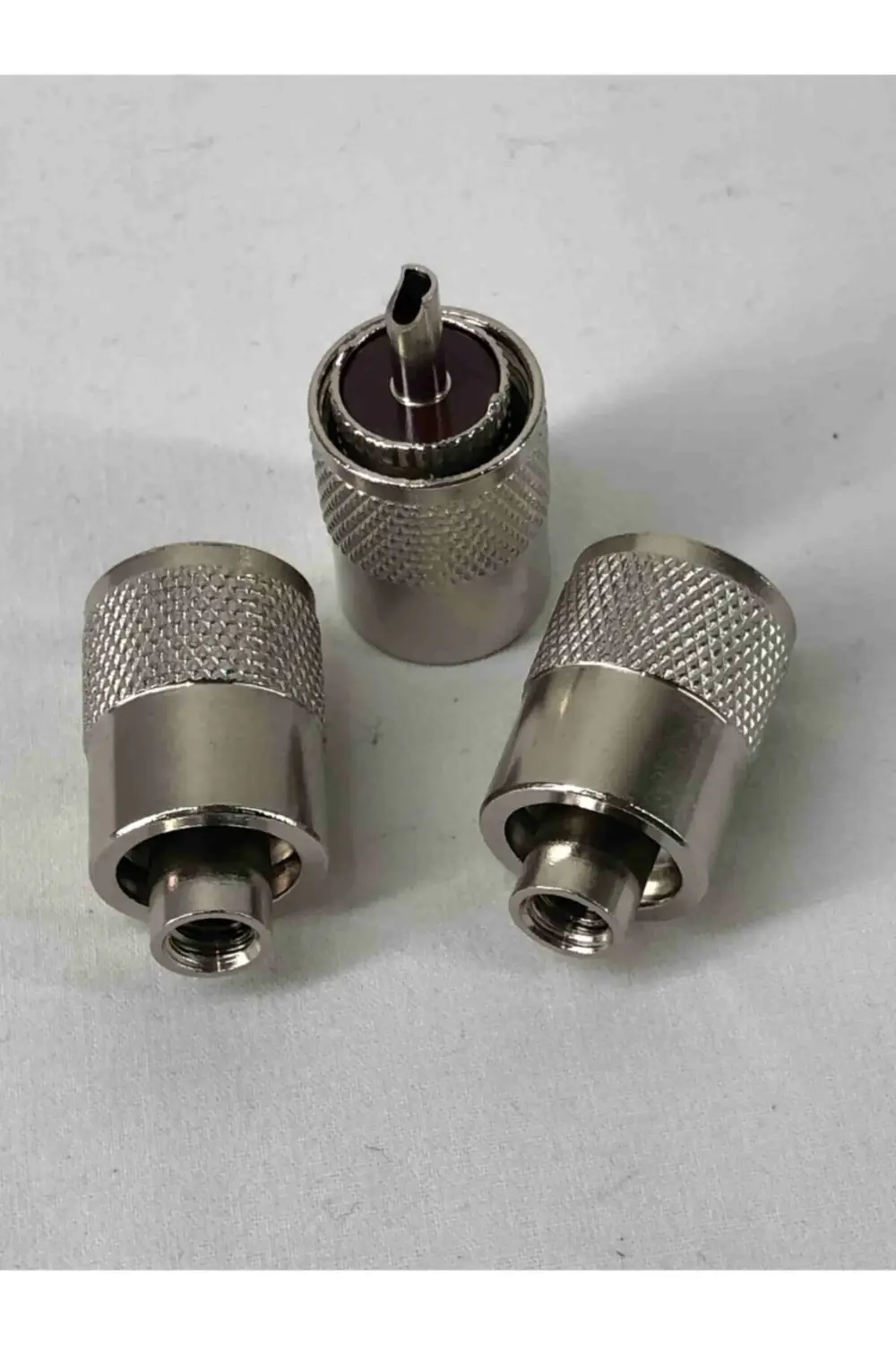 3 Adet Rg58 Anten Kablosu Için Pl-259 Uhf Konnektör Yaesu Vertex