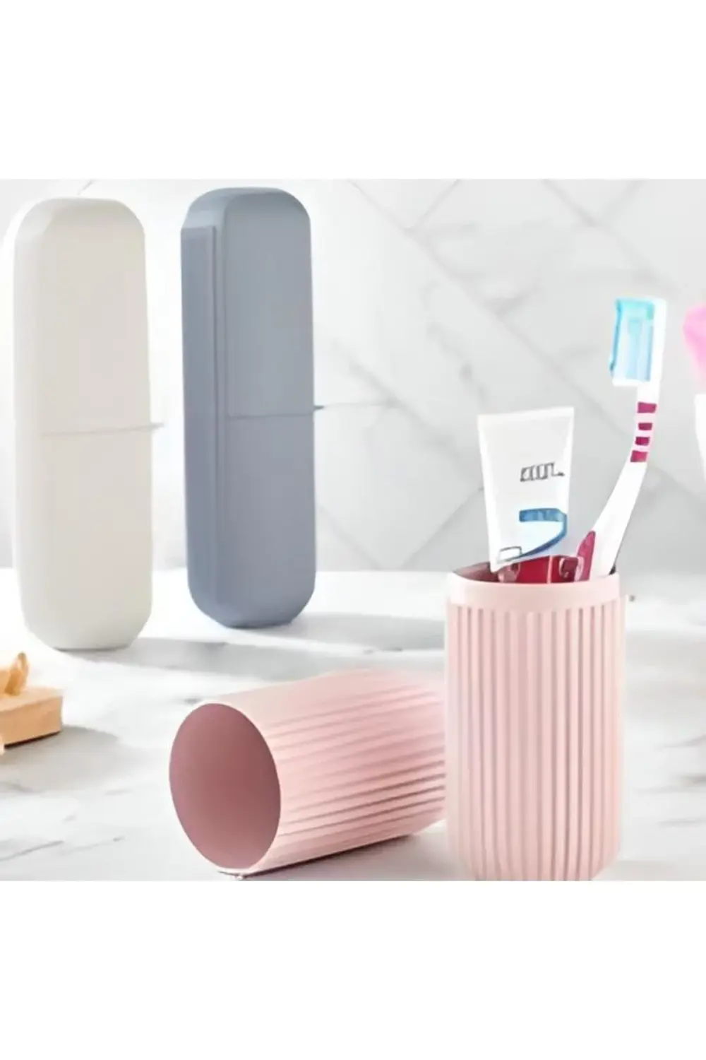 3 Adet Seyahat Için Saklama Kabı