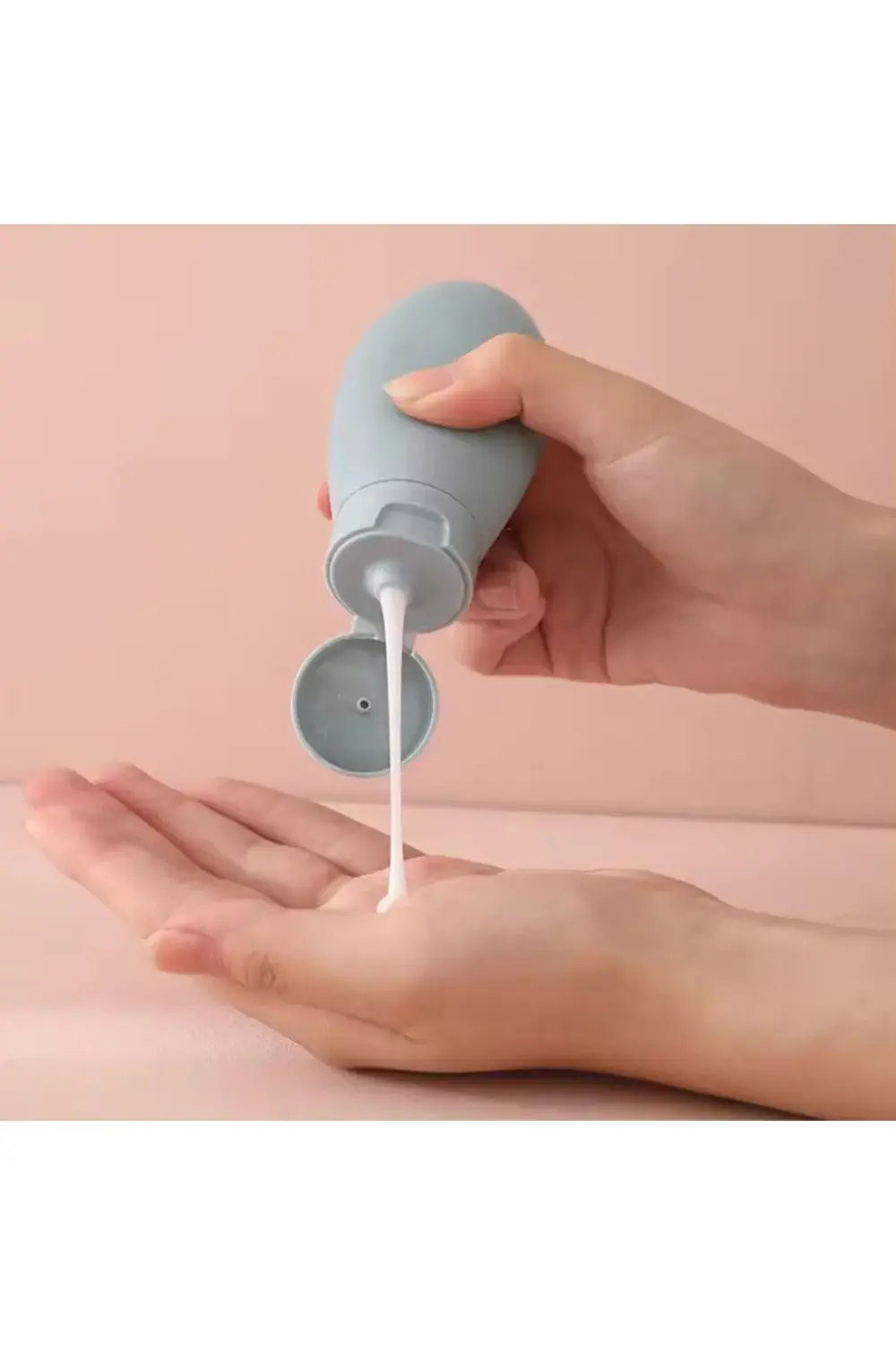 3 Adet Seyahat Tipi Doldurulabilir Krem Şampuan Duş Jeli Sprey Lo