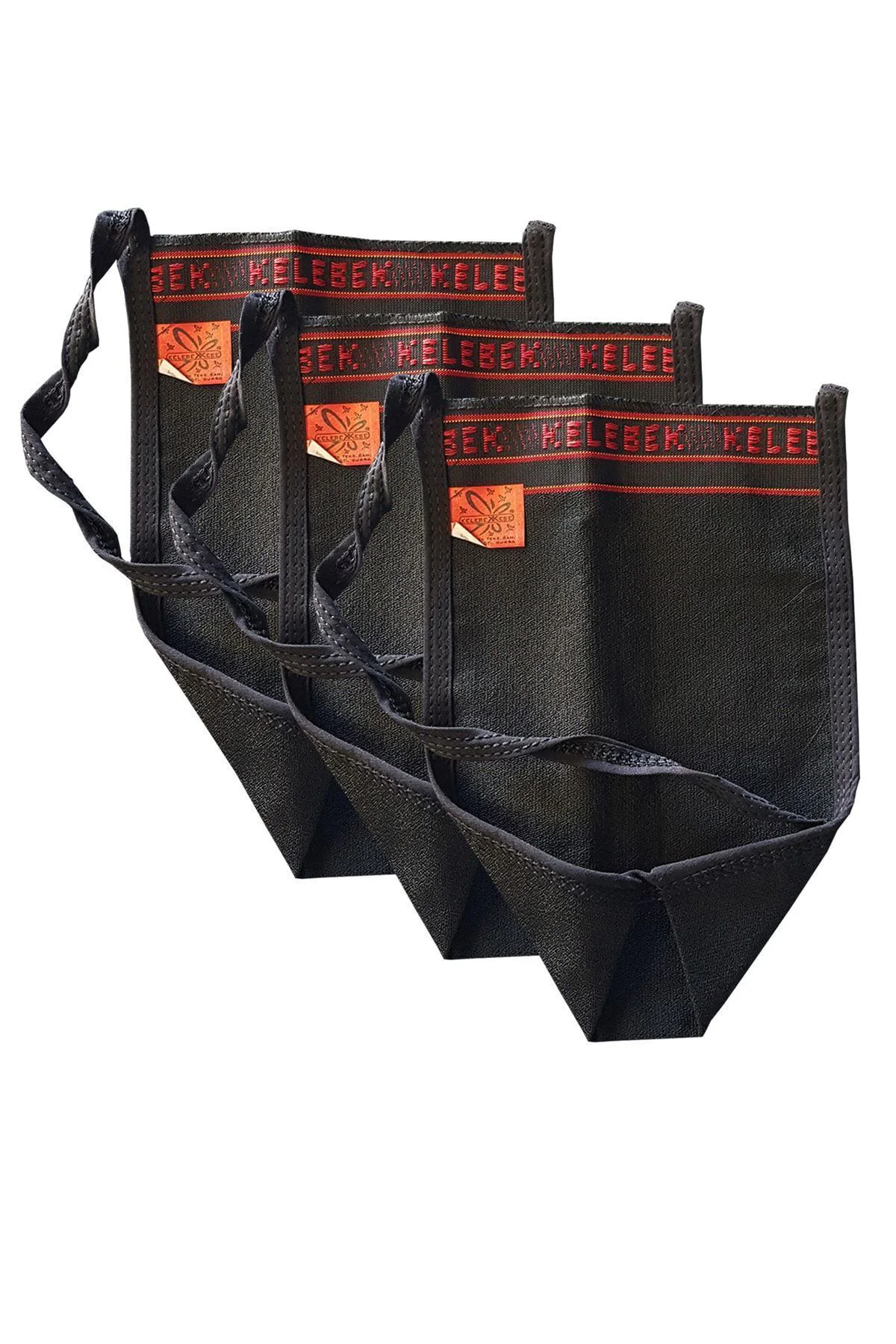 3 Adet Siyah Kelebek Kalın Hamam Kesesi Kıvrık Bursa Tellak Kese 