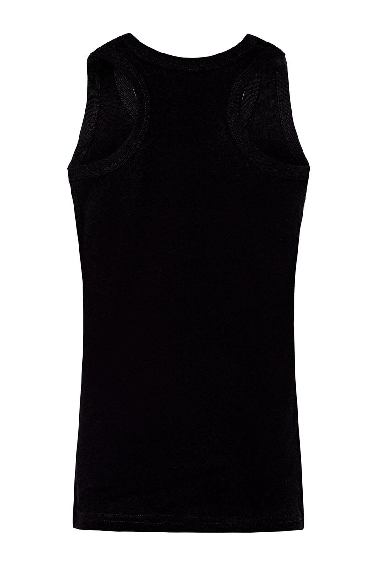 3 Adet Siyah Renk Ribana Sporcu Çocuk Atlet