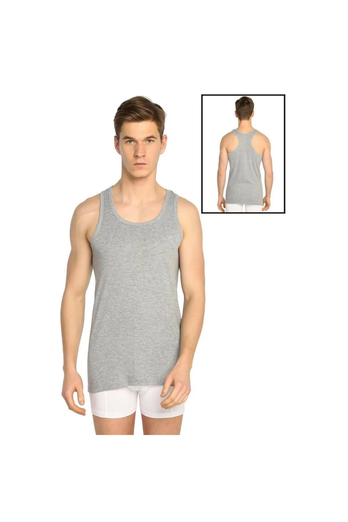 3 Adet Spor Erkek Ribana Atlet 0118 3 Adet Spor Erkek Ribana Atlet 0118