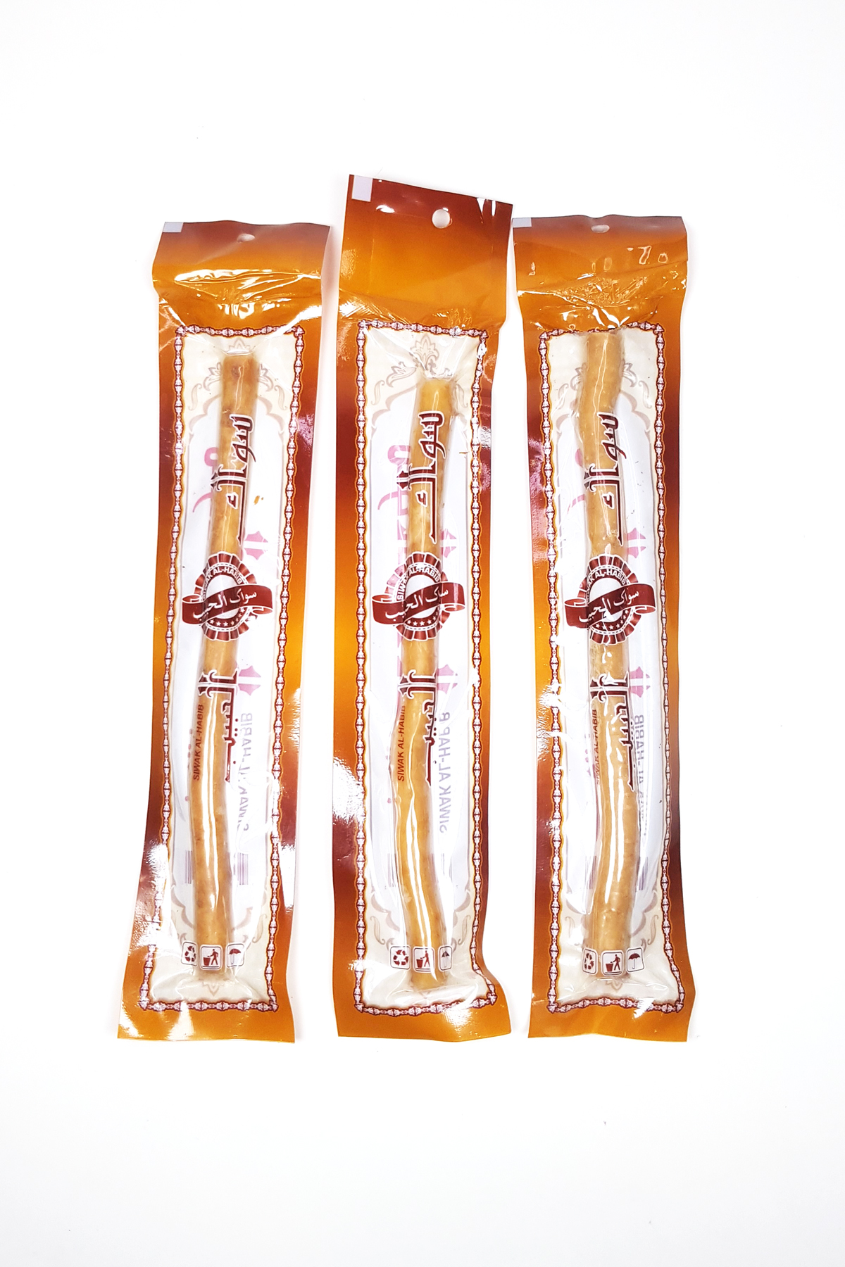 3 Adet Taze Doğal Diş Fırçası Misvak Vakumlu Paket 20 cm Büyük Bo