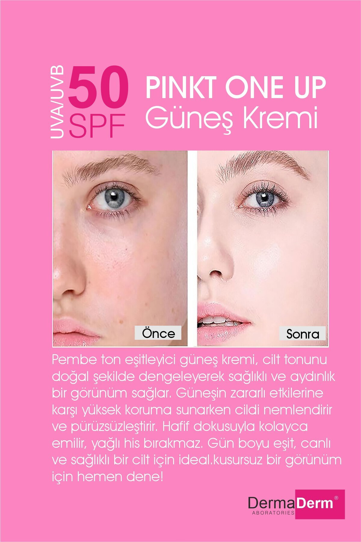 3 ADET Ton Eşitleyici Aydınlatıcı Güneş Kremi 100ml Sunblock Tone