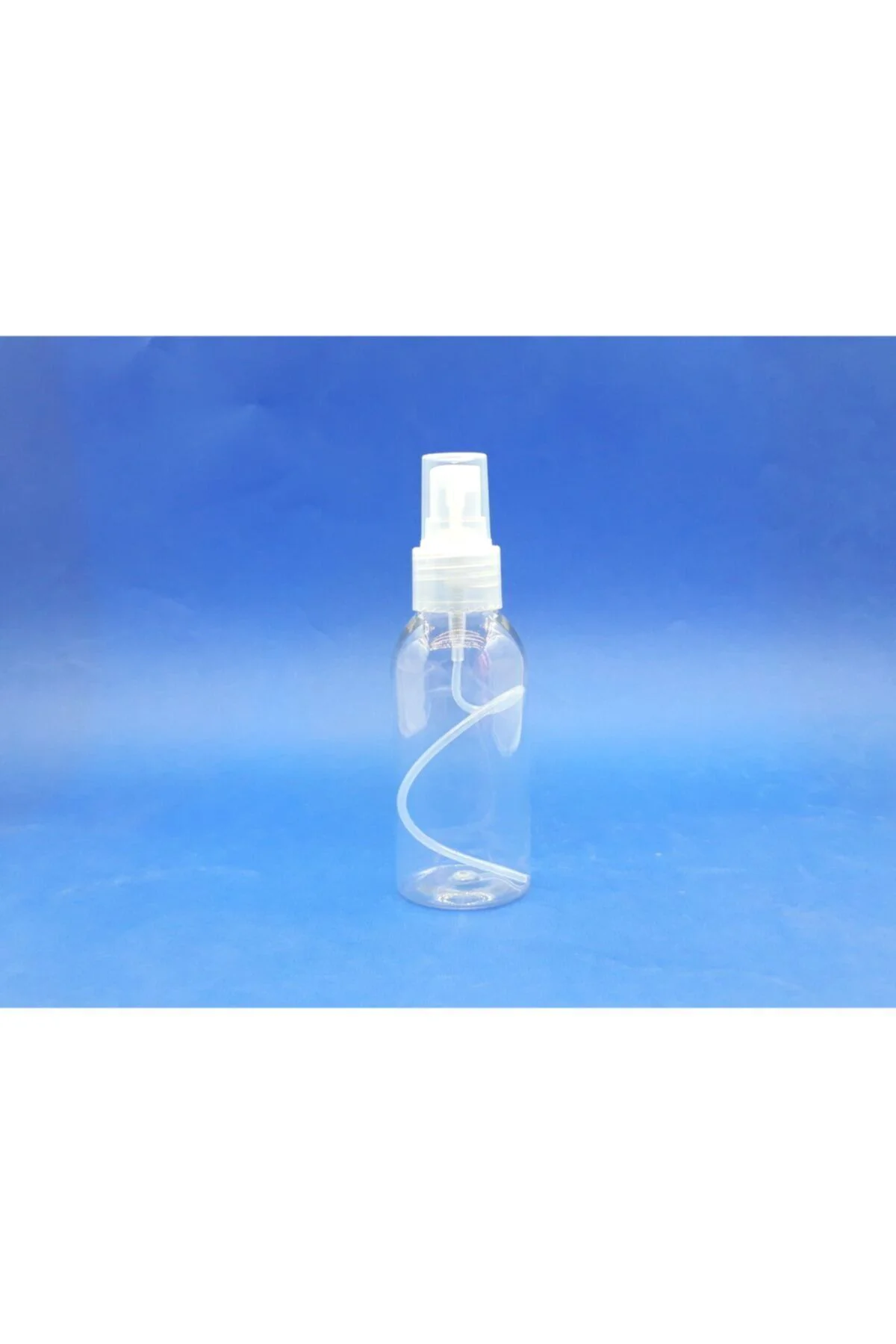 3 Adet100 Ml Pompalı Şeffaf Boş Sprey Başlıklı Kutu Şişe