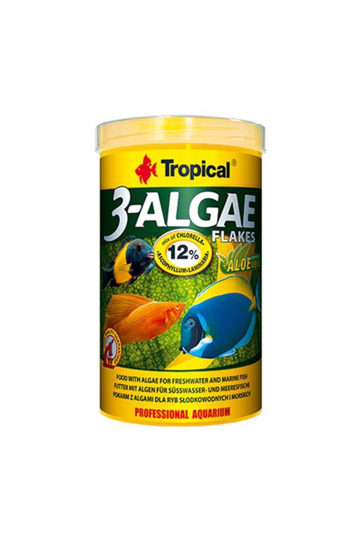 3 Algae Flakes 100gr Açık