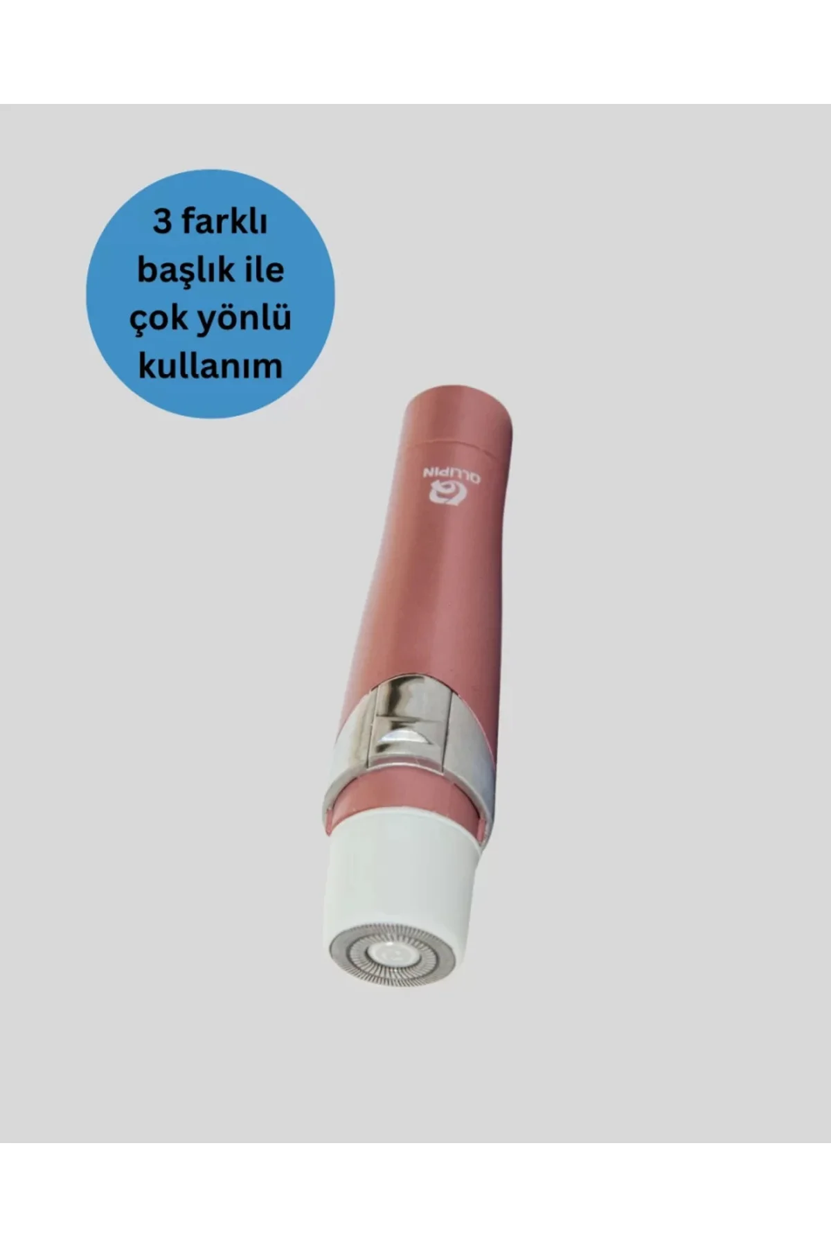 3 Başlıklı Kadın Yüz Ve Vücut Tüy Temizleme Makinesi
