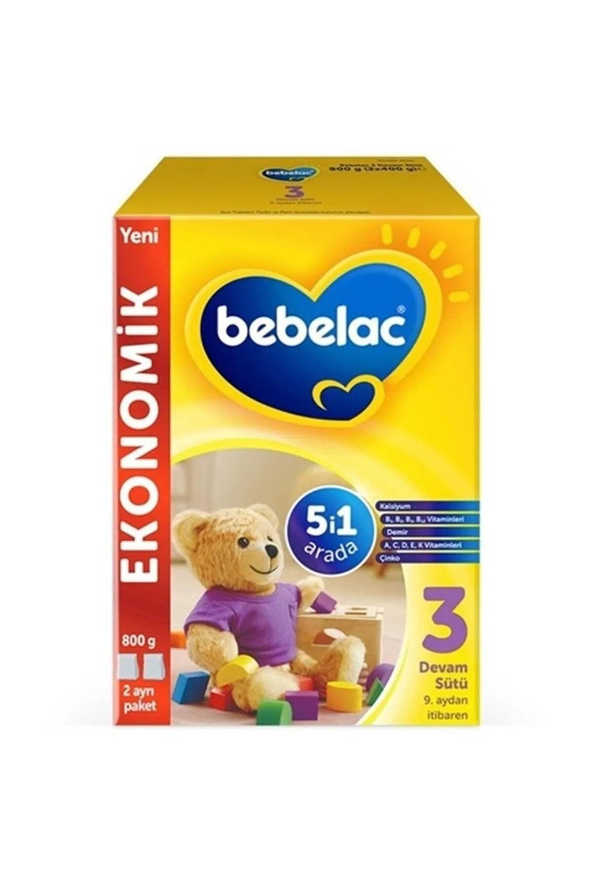 3 Bebek Devam Sütü 800 Gr 8699745023737