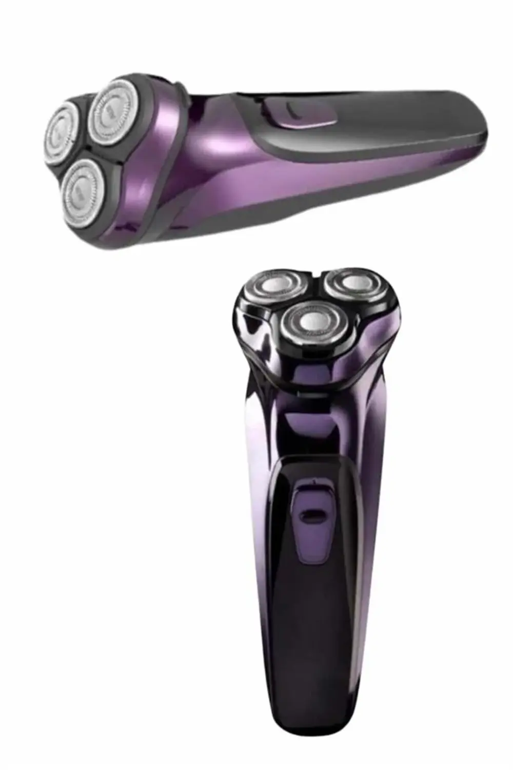 3 Bıçaklı Döner Başlıklı Sakal Sıfır Alma Tıraş Makinesi Profesyo