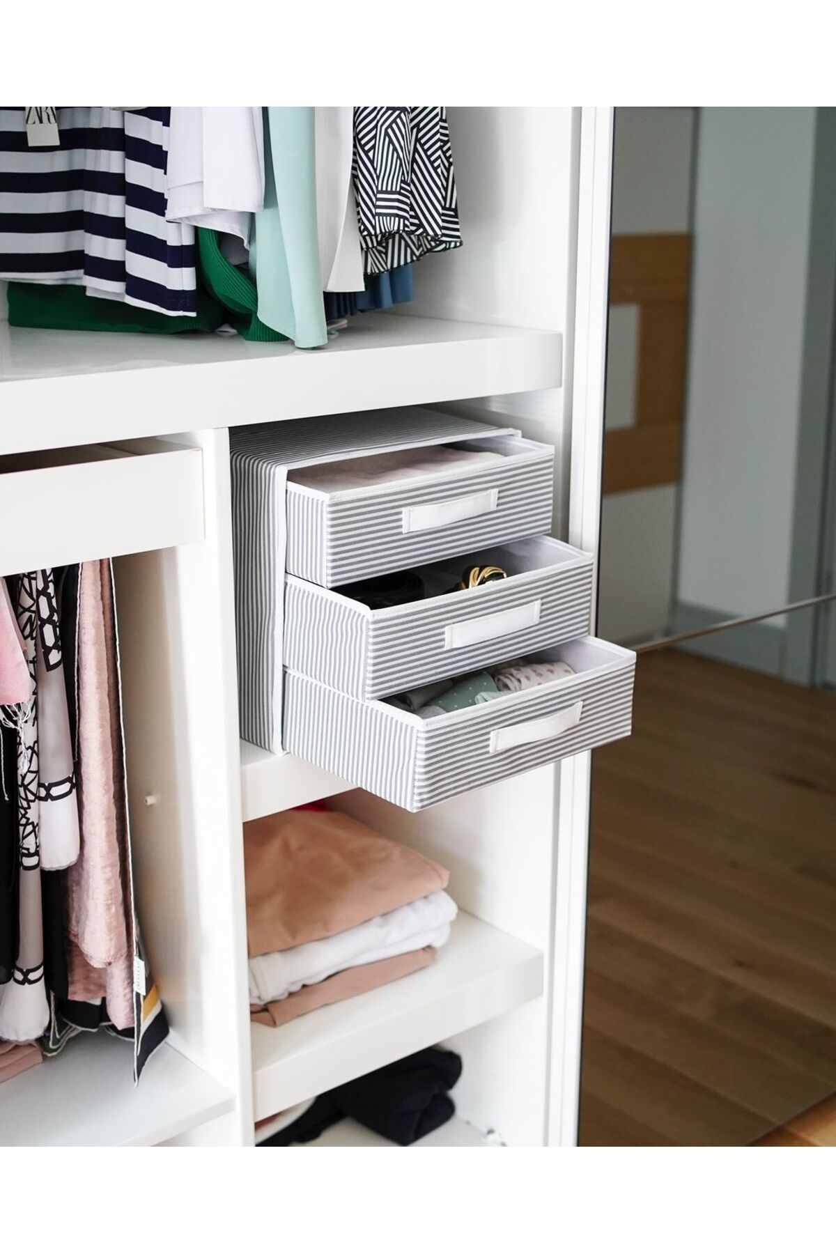 Pazar Kapısı 3 Bölmeli Düzenleyici Çekmece Organizer