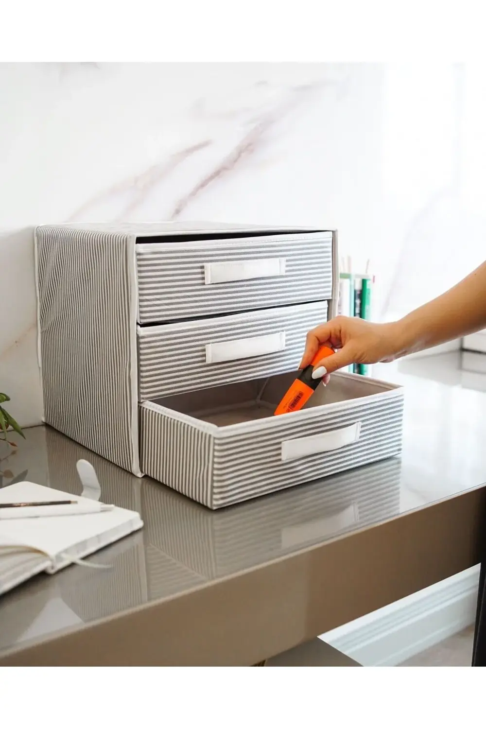 3 Bölmeli Düzenleyici Çekmece Organizer