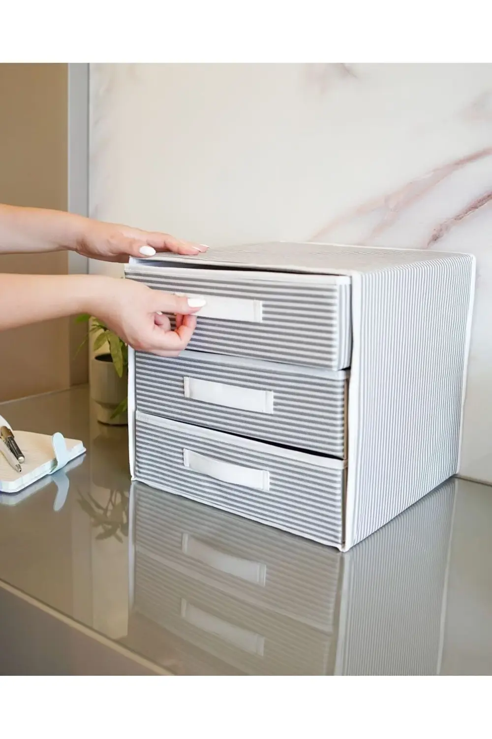 3 Bölmeli Düzenleyici Çekmece Organizer