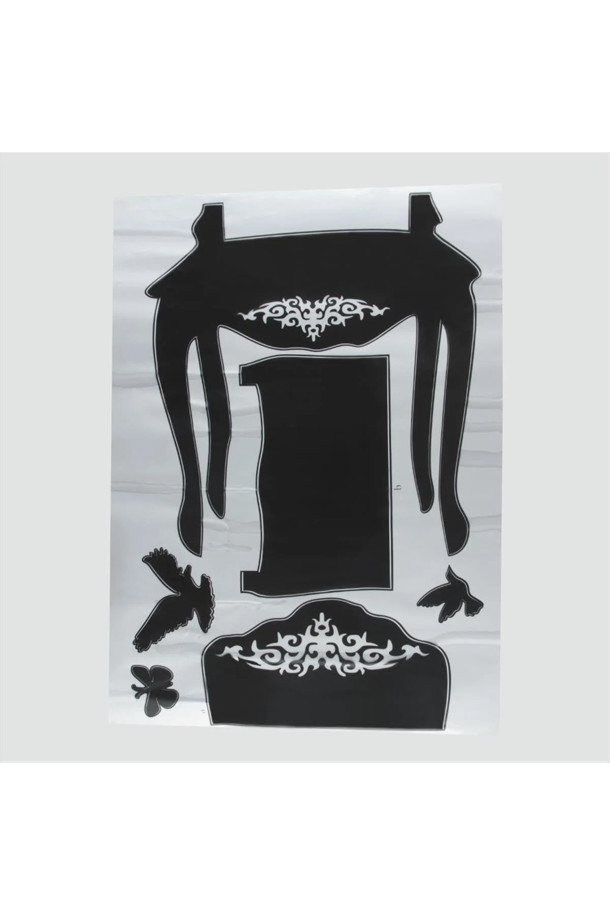 3 Boyutlu Yapıştırmalı Duvar Süsü